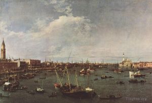 Canaletto œuvres - Bacino di San Marco Bassin Saint-Marc