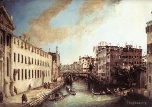 Canaletto œuvres - CANALETTO Rio Dei Mendicanti