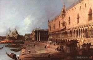 Canaletto œuvres - Palais des Doges
