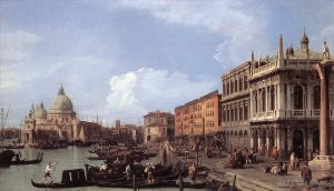 Canaletto œuvres - Le Molo regardant vers l'ouest