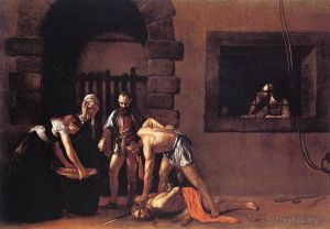 Caravaggio œuvres - Décapitation de saint Jean-Baptiste