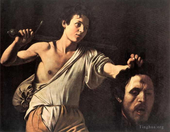 Caravaggio Peinture à l'huile - David 2