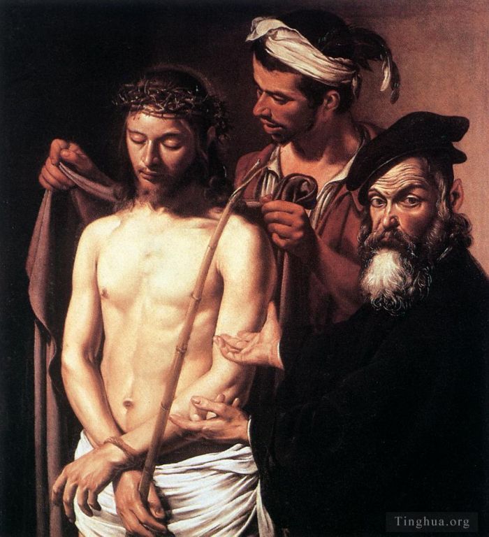 Caravaggio Peinture à l'huile - Ecce Homo
