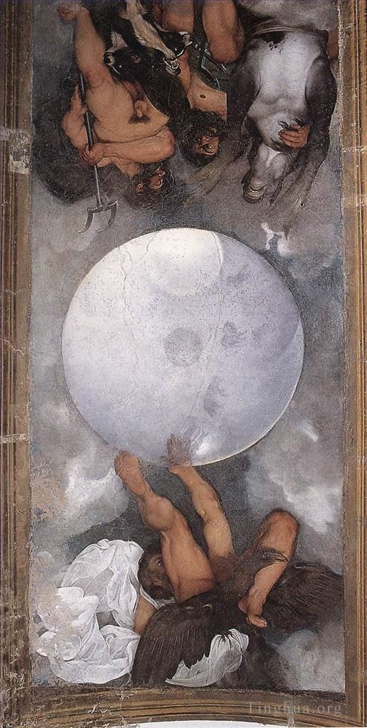 Caravaggio Peinture à l'huile - Jupiter Neptune et Pluton
