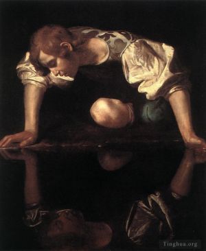 Caravaggio œuvres - Narcisse