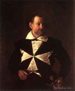 Caravaggio œuvres - Portrait d'Alof de Wignacourt2