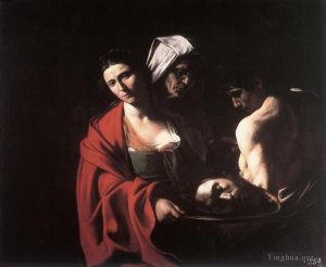 Caravaggio œuvres - Salomé avec la tête du Baptiste