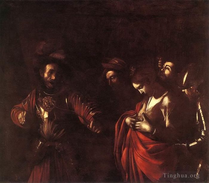 Caravaggio Peinture à l'huile - Le Martyre de Sainte Ursule