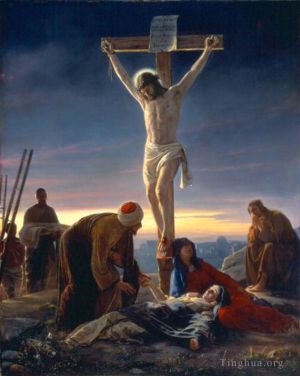 Carl Heinrich Bloch œuvres - La Crucifixion