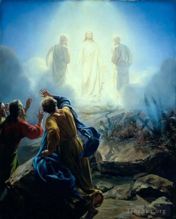 Carl Heinrich Bloch Peinture à l'huile - La Transfiguration