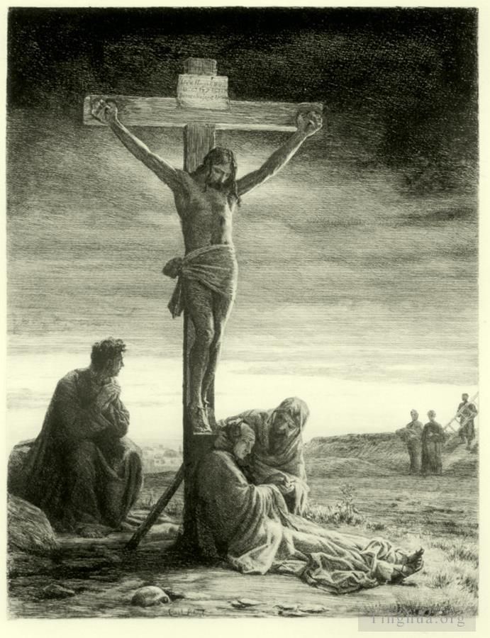 Carl Heinrich Bloch Types de peintures - Crucifixion du Christ