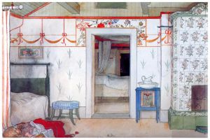 Carl Larsson œuvres - Les quarante clins d'œil de Brita