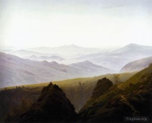 Caspar David Friedrich œuvres - Matin dans les montagnes