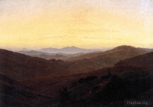 Caspar David Friedrich œuvres - Le Riesengebirge