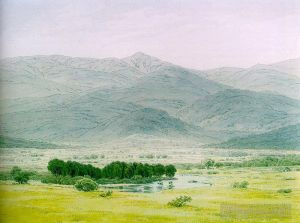 Caspar David Friedrich œuvres - Paysage dans le Riesengebirge
