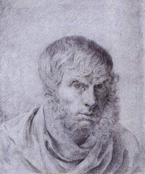 Caspar David Friedrich œuvres - Autoportrait 1810