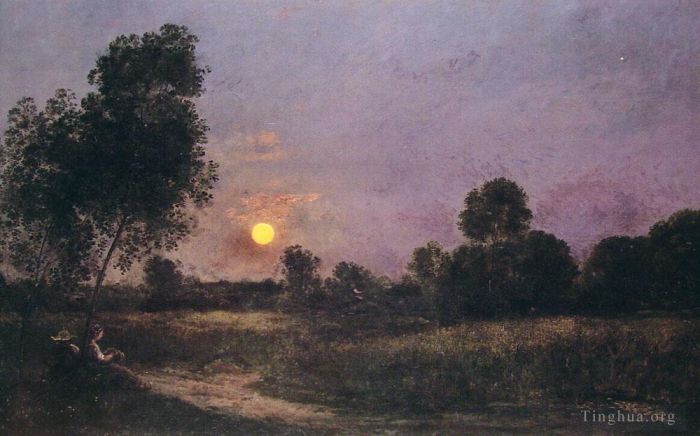 Charles-François Daubigny Peinture à l'huile - Inconnu