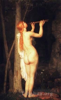 Charles Gleyre œuvres - Bacchante nue