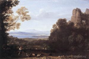 Claude Gellée Le Lorrain œuvres - Paysage avec Apollon et Mercure