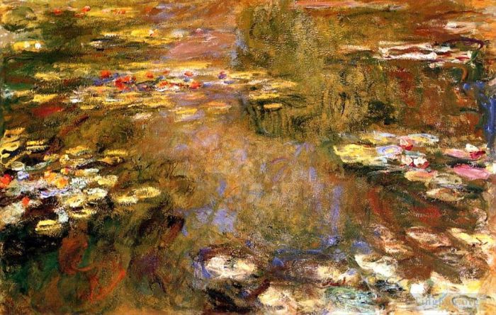 Claude Monet Peinture à l'huile - 4 L'étang aux nénuphars