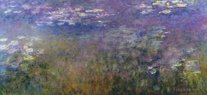 Claude Monet œuvres - Panneau droit d'Agapanthe