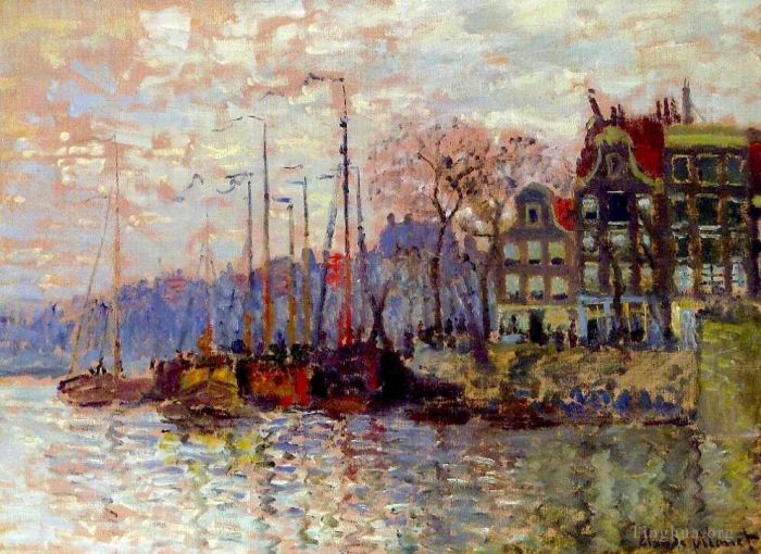Claude Monet Peinture à l'huile - Amsterdam