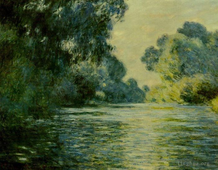 Claude Monet Peinture à l'huile - Bras de Seine à Giverny