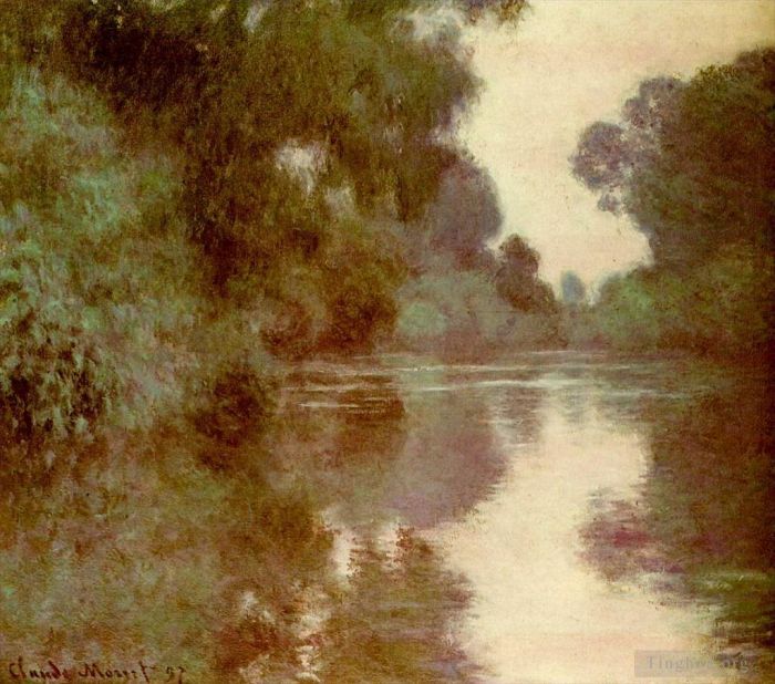 Claude Monet Peinture à l'huile - Bras de Seine près de Giverny