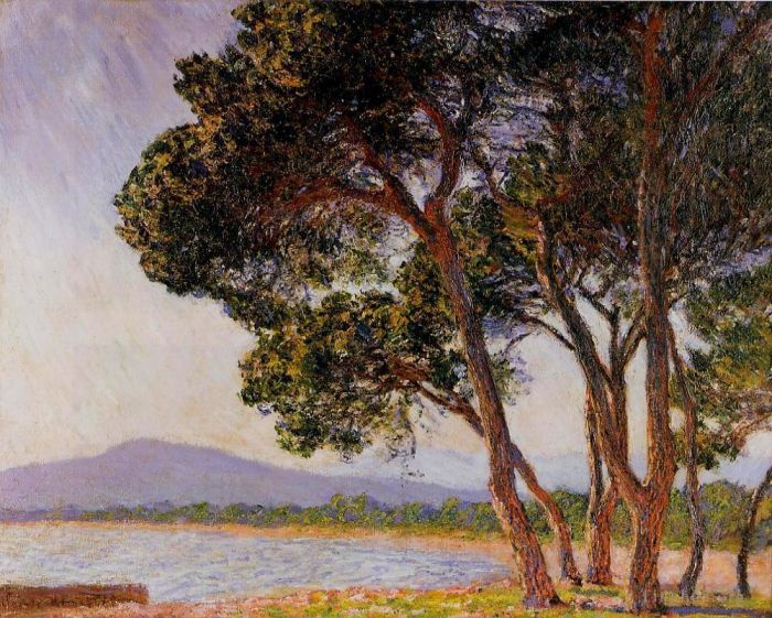 Claude Monet Peinture à l'huile - Plage à JuanlesPins
