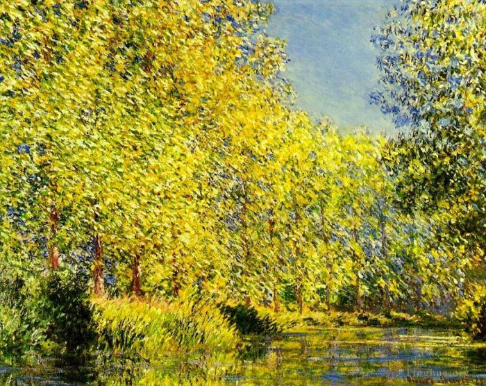 Claude Monet Peinture à l'huile - Coude de la rivière Epte
