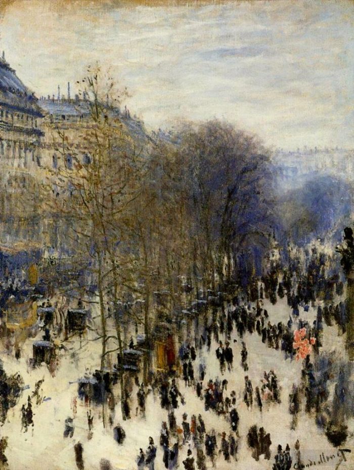 Claude Monet Peinture à l'huile - Boulevard des Capucines