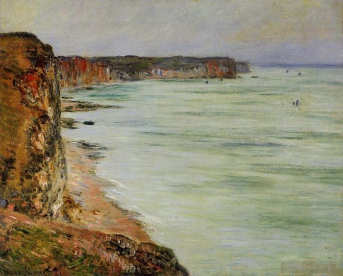 Claude Monet Peinture à l'huile - Temps calme Fécamp