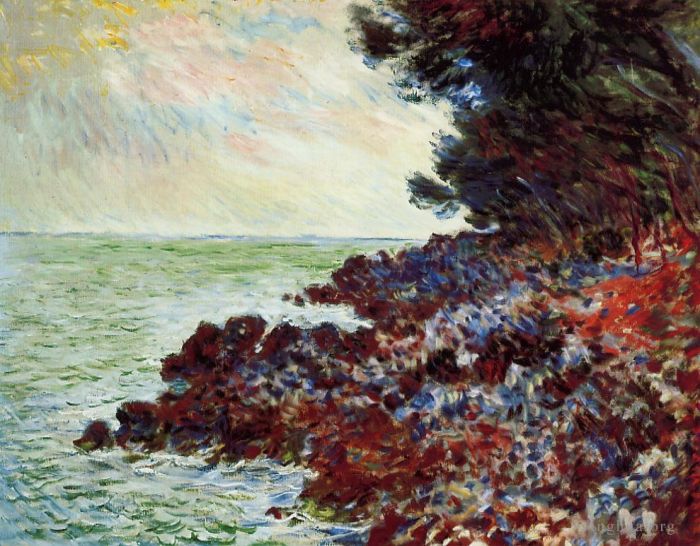 Claude Monet Peinture à l'huile - Cap Martin II