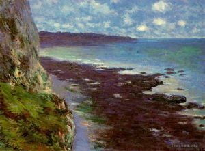 Claude Monet œuvres - Falaise près de Dieppe