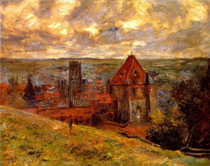 Claude Monet Peinture à l'huile - Dieppe