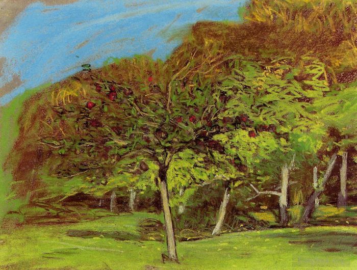 Claude Monet Peinture à l'huile - Arbres fruitiersAucune date répertoriée
