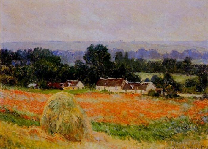 Claude Monet Peinture à l'huile - Botte de foin à Giverny
