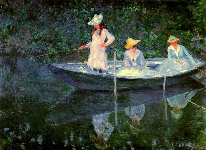 Claude Monet Peinture à l'huile - En norvégienne