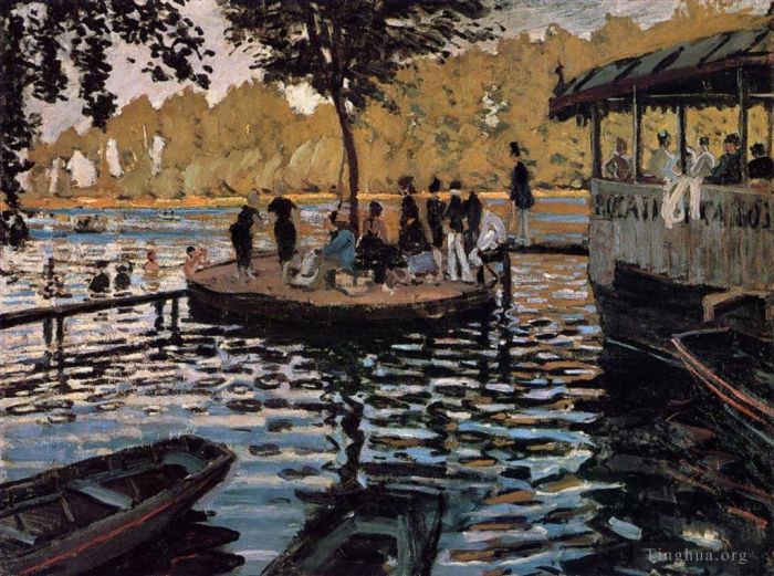 Claude Monet Peinture à l'huile - La Grenouillère