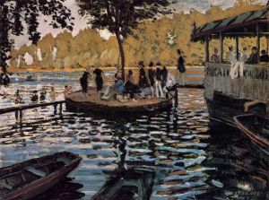 Claude Monet œuvres - La Grenouillère