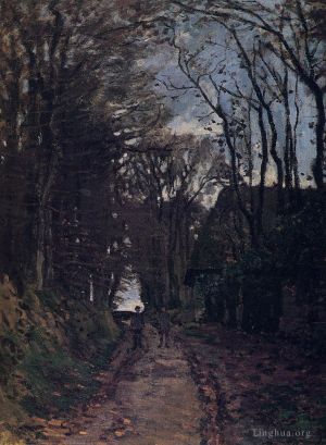 Claude Monet œuvres - Ruelle en Normandie