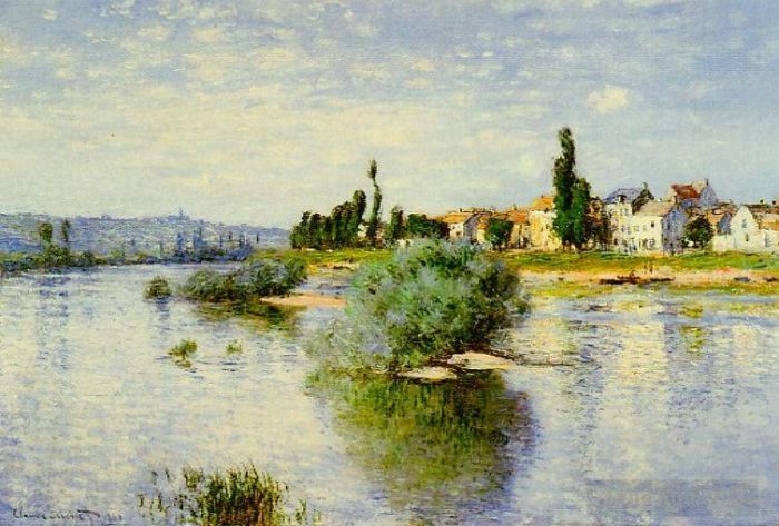 Claude Monet Peinture à l'huile - Lavacourt