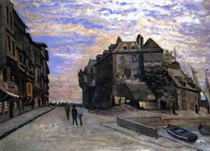 Claude Monet œuvres - La Lieutanance à Honfleur