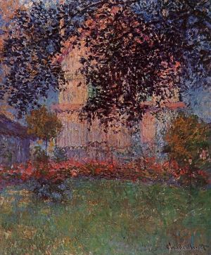Claude Monet œuvres - La maison de Monet à Argenteuil