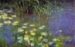 Claude Monet œuvres - Détail gauche du matin