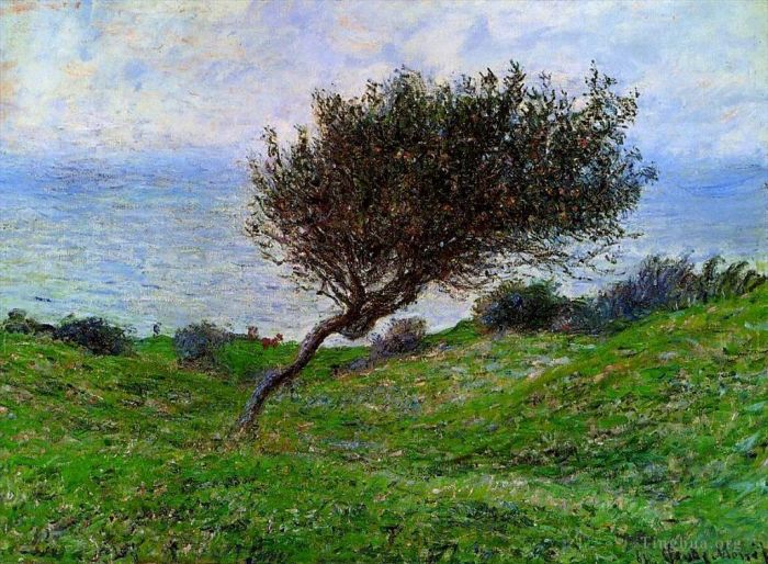 Claude Monet Peinture à l'huile - Sur la Côte à Trouville