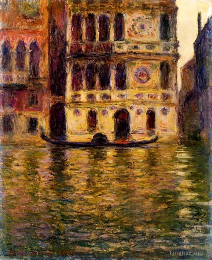Claude Monet Peinture à l'huile - LE PALAIS DARIO