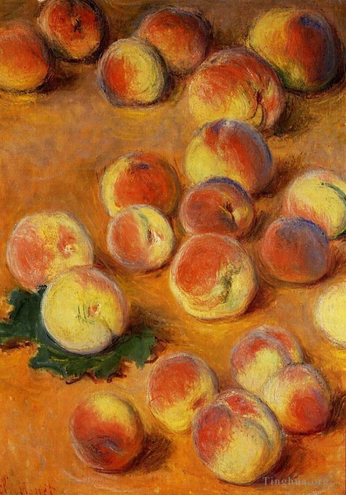 Claude Monet Peinture à l'huile - Les pêches