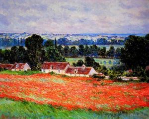 Claude Monet œuvres - Coquelicots à Giverny
