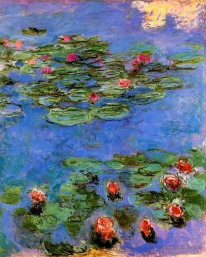 Claude Monet œuvres - Nénuphars rouges